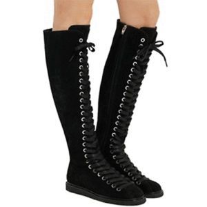 Alexander Wang Emmanuel Laceup Boots suede NIB